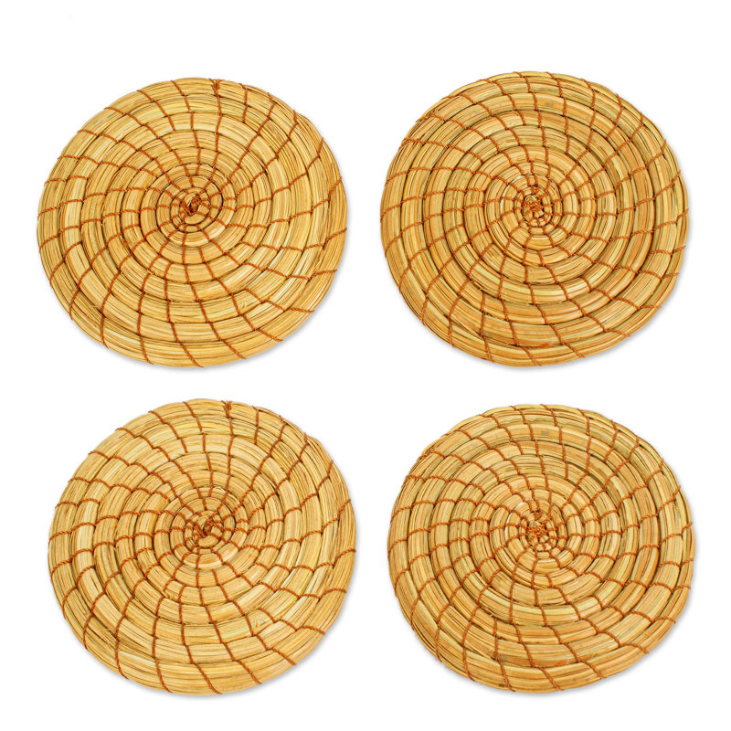 Round 4 Piece Coaster Set