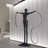 83'' Black LED Novelty Floor Lamp