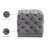 Stella 18" Wide Velvet Tufted Square Cube Ottoman-1388189688