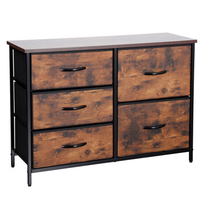 Bisto 5 Drawer Storage Drawer