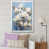 Cadre simple blanc