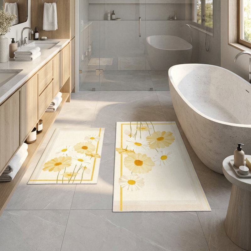 Daisy 2-Piece Bathmat Set