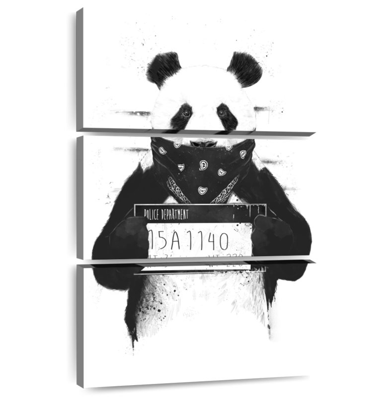 Brampt Bad Panda, 32" H x 20" W