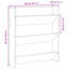9 Pair Shoe Storage Cabinet