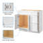 Armoire de cuisine 36 po x l 21 po x H 34,5 po-115300626