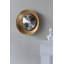 Miroir mural D18,7 x 3,9 po avec éclairage DEL