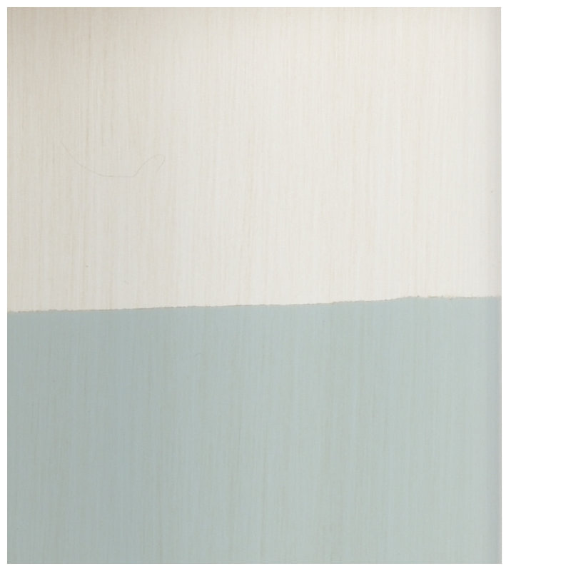 Banded Table Lamp, Cream/Blue