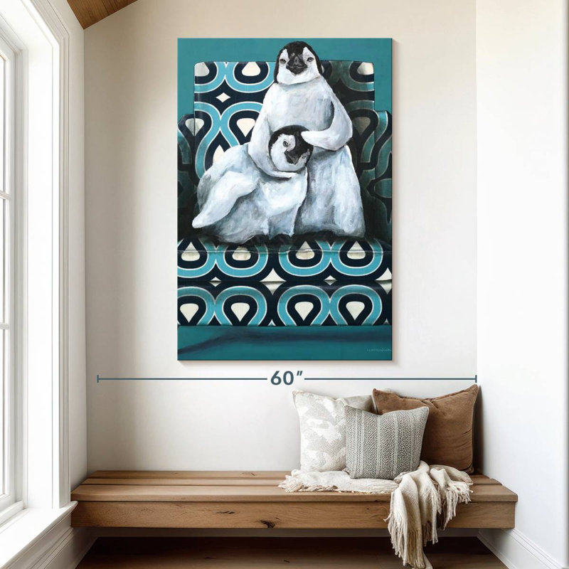 Brampt Penguin Noogie, 51" H x 34" W