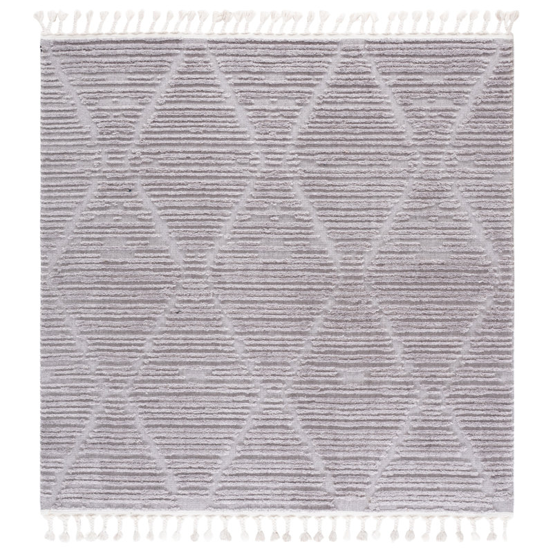 Inmon Performance Geometric Rug, Square 6'7"