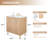 30'' Brown Modern Free-Standing Single Bathroom Vanity Set