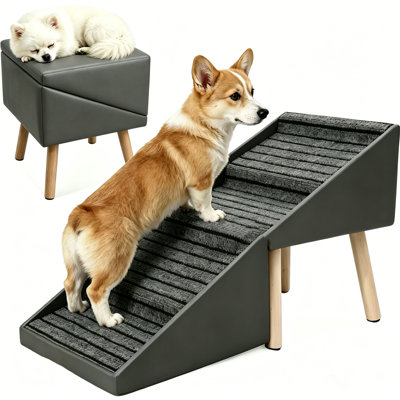Joshua 2-in-1 Dog Stairs for Bed and Couch