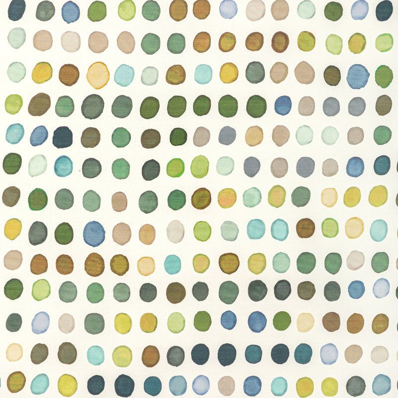 Rhapsody Twister Print Fabric, Kiwi/Slate