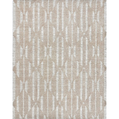 Hazen Handmade Wool Geometric Area Rug