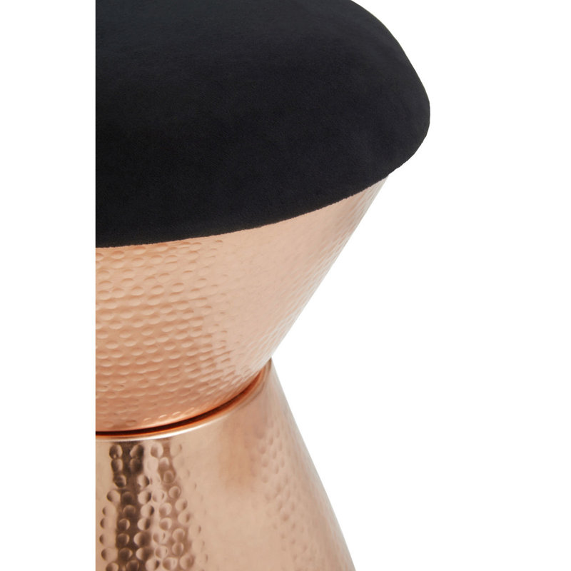 Thaler Stainless Steel Accent Stool