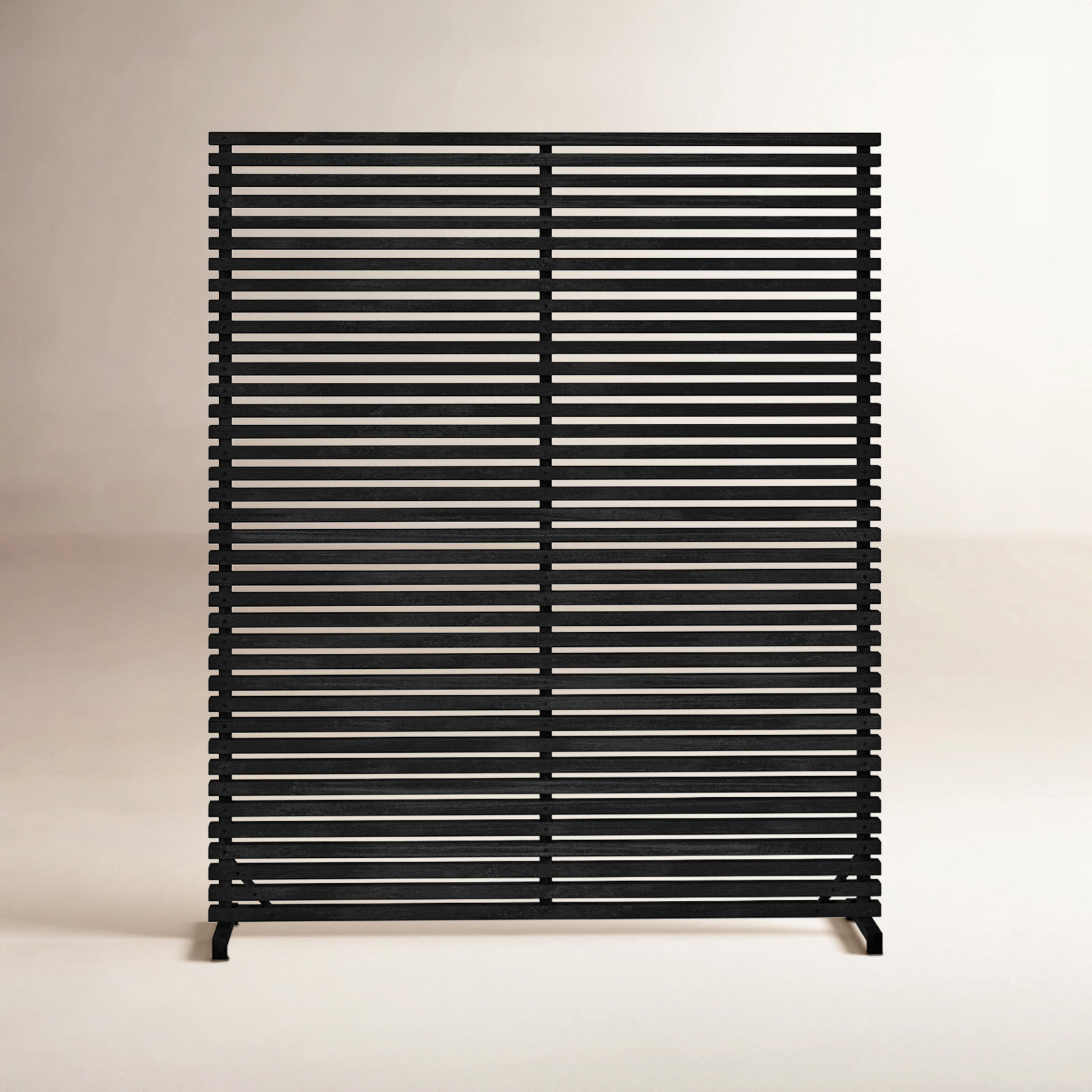 Auden Single-Panel Room Divider, Black