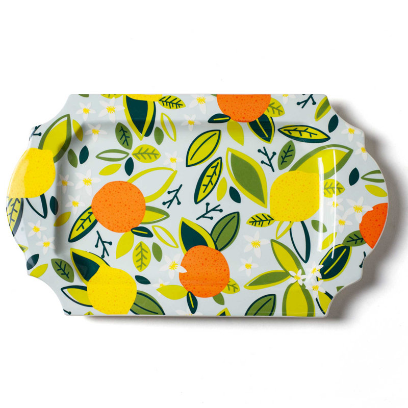 Citrus Splash 14in Traditional Serving Tray