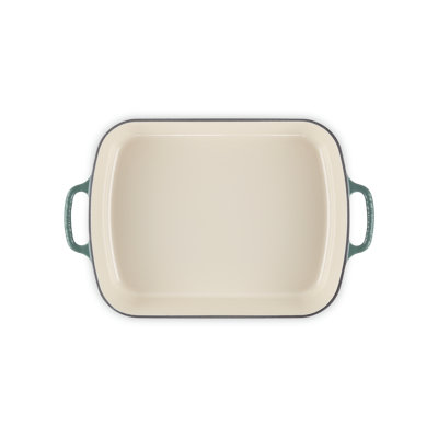 Le Creuset Signature Cast Iron Rectangular Roaster, 5.25Qt., Artichaut