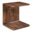 Table d'appoint en bois massif Carrie-113170954