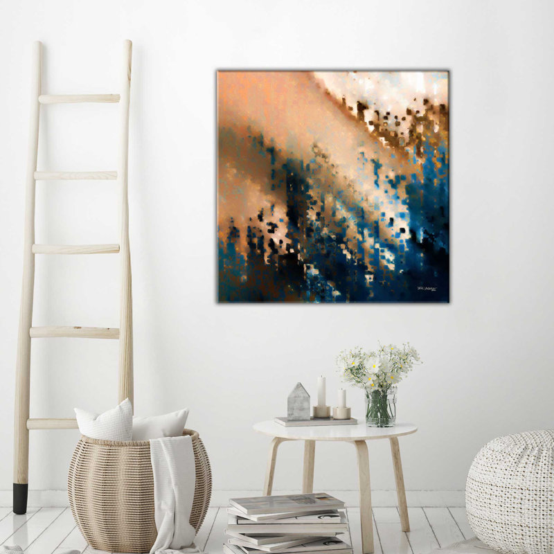 " Psalm 143:10 Lead Me Lord " by Mark Lawrence, Wrapped Canvas, 28" H x 28" W x 1.5" D