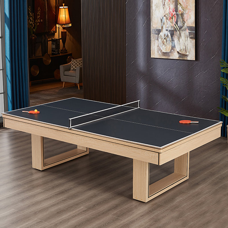 Table de billard multifonctionnelle trois-en-un, H 31,89 po x L 75,98 po x l 42,91 po, Bleu
