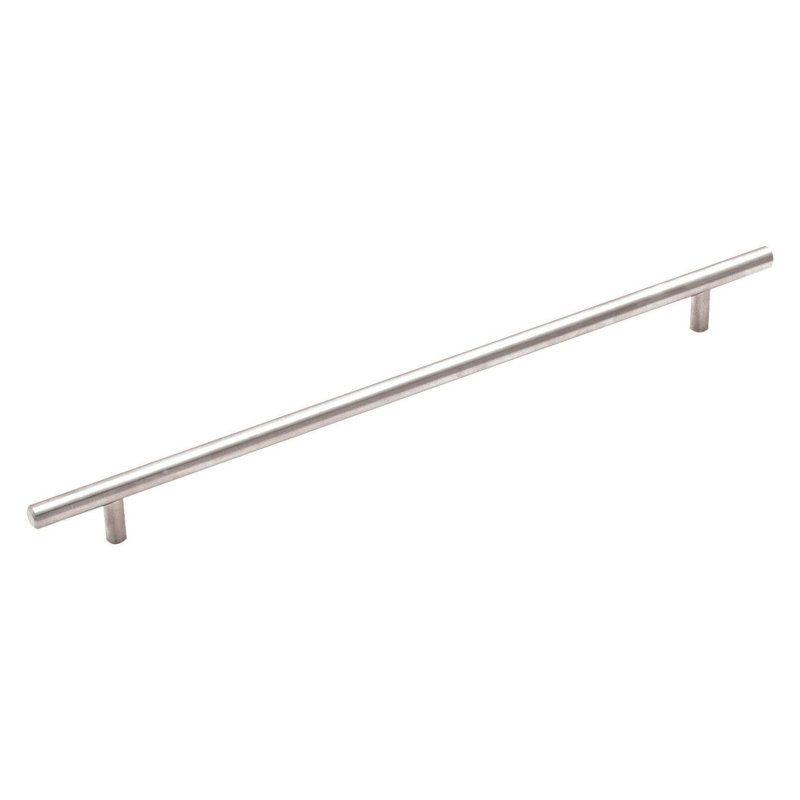 Poignée barre 12-5 / 8 pouces (320mm) centre à centre en acier inoxydable, Acier Inoxydable, 12 5/8", 1