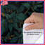 Housses de couette sarcelle à feuilles florales-129134871
