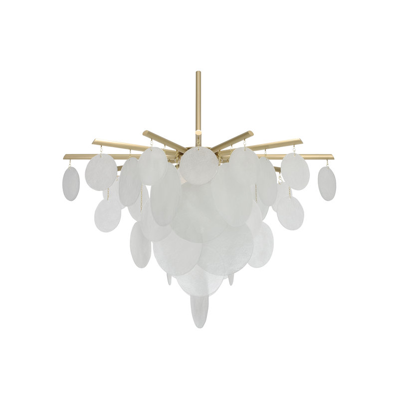 Lustre moyen Nimbus, Laiton satiné