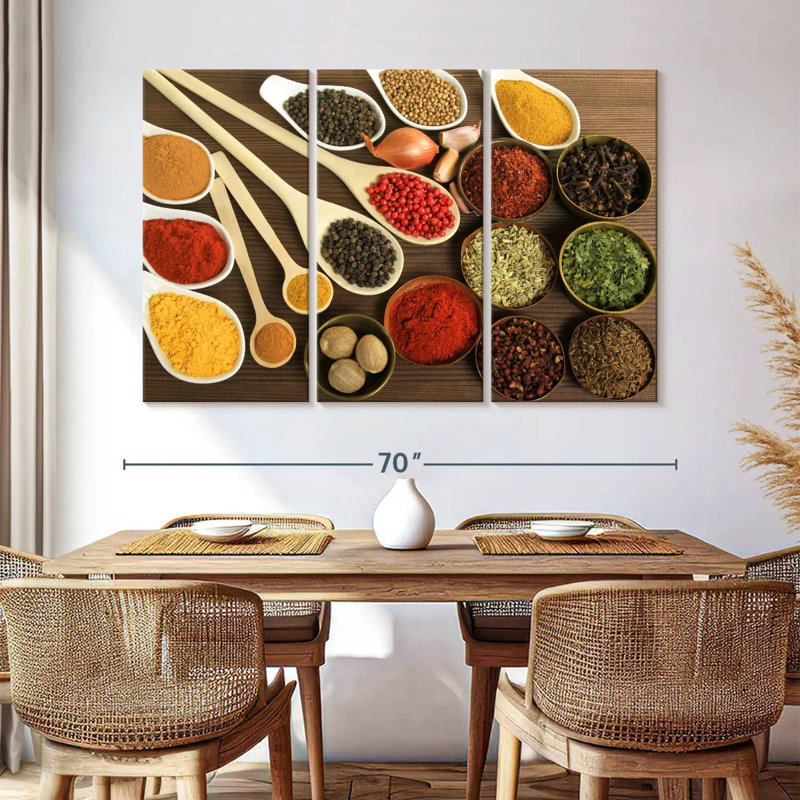Yarlin Spice Collection, 42" H x 65" W