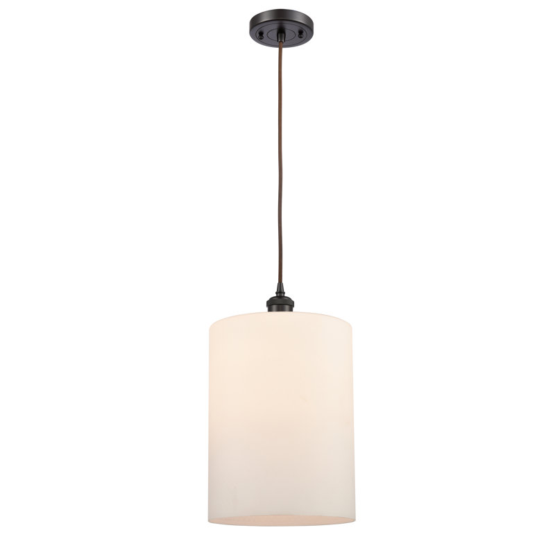 Leilani 1 - Light Single Pendant, Oil Rubbed Bronze, Clear, No Bulb Included