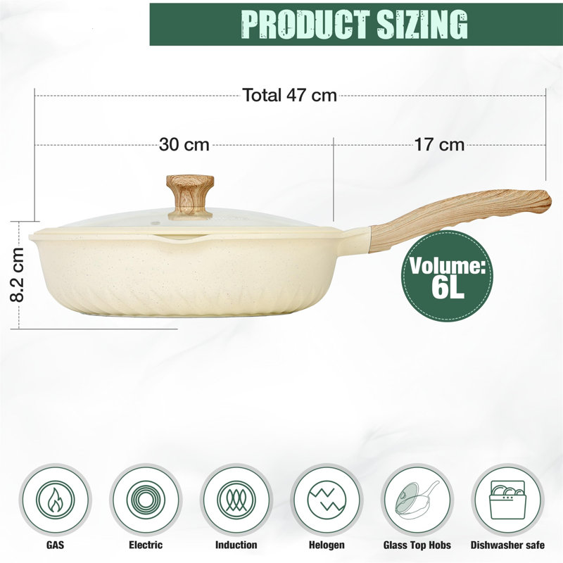 Ceramic Non-Stick Frying Pan