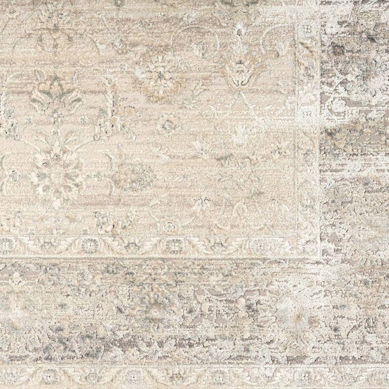 Tapis beige Hampshire Classic, Tapis de couloir 2 pi 6 po x 8 pi