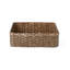 Ensemble de paniers en plastique 3 pièces Faux Wicker-72649456