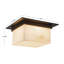 Mineral 11-in Brass Flush Mount-892515449-892515398