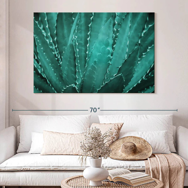 Harnek Prickly Cactus Succulent, 34" H x 51" W