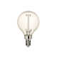 Visual Comfort & Co. LED G16-1/2 shape 2.5W 2700K Soft White E12 Candelabra base Clear Edison Style light bulb