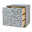Commode d'appoint 3 tiroirs Maganda