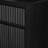 Dejesus 38" Tall 2 - Door Accent Cabinet With Adjustable Shelf, Waveform Fluted Panel-552230334