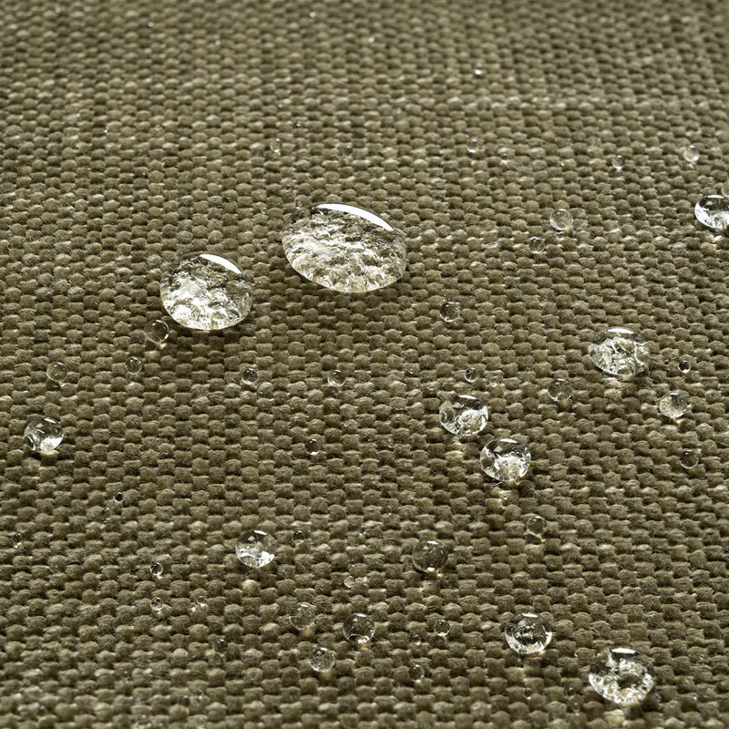 Tabouret de comptoir pivotant rembourré avec tissu résistant à l'eau, Vert