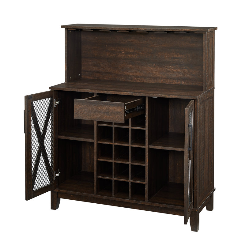Armoire bar, Acajou