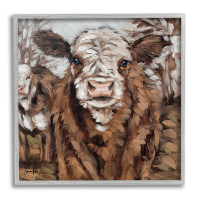 «Country Cattage Traditional» par Sara G. Designs, peinture sur bois à cadre flottant