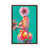 Classic Brown Wood Framed Canvas selected