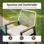 Patio Dining Chair Metal Rattan Chairs -2123359572