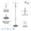 Steel Freestanding Coat Rack-887692401