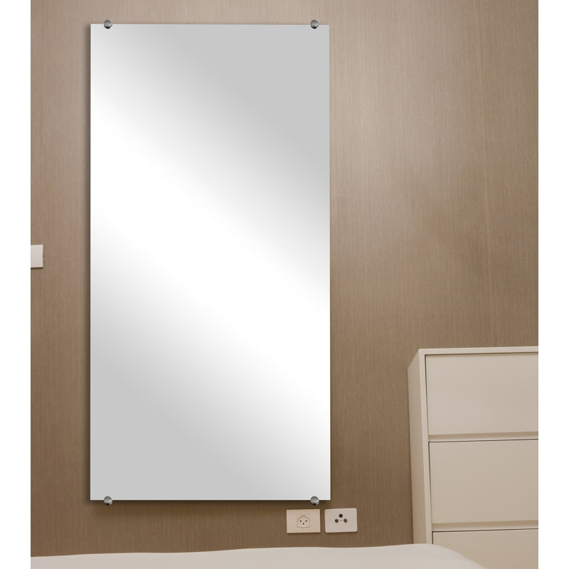 Cheston Flat Wall Mirror, 65" x 26"