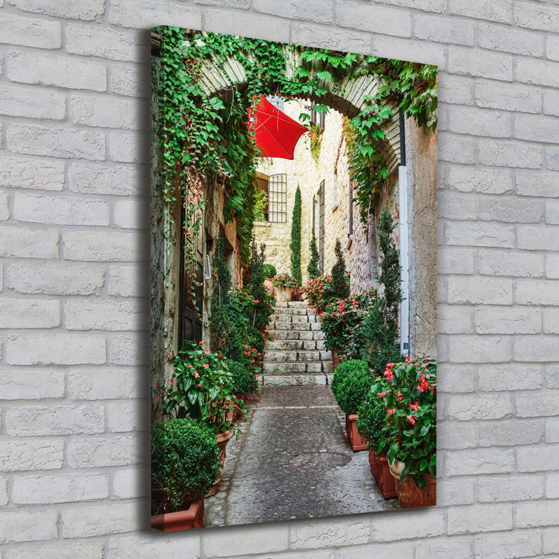 Streets Of France - Wrapped Canvas Print