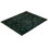 Overdyed Hand-Knotted Wool Modern-Contemporary Green Area Rug 4' 1" x 5' 1"