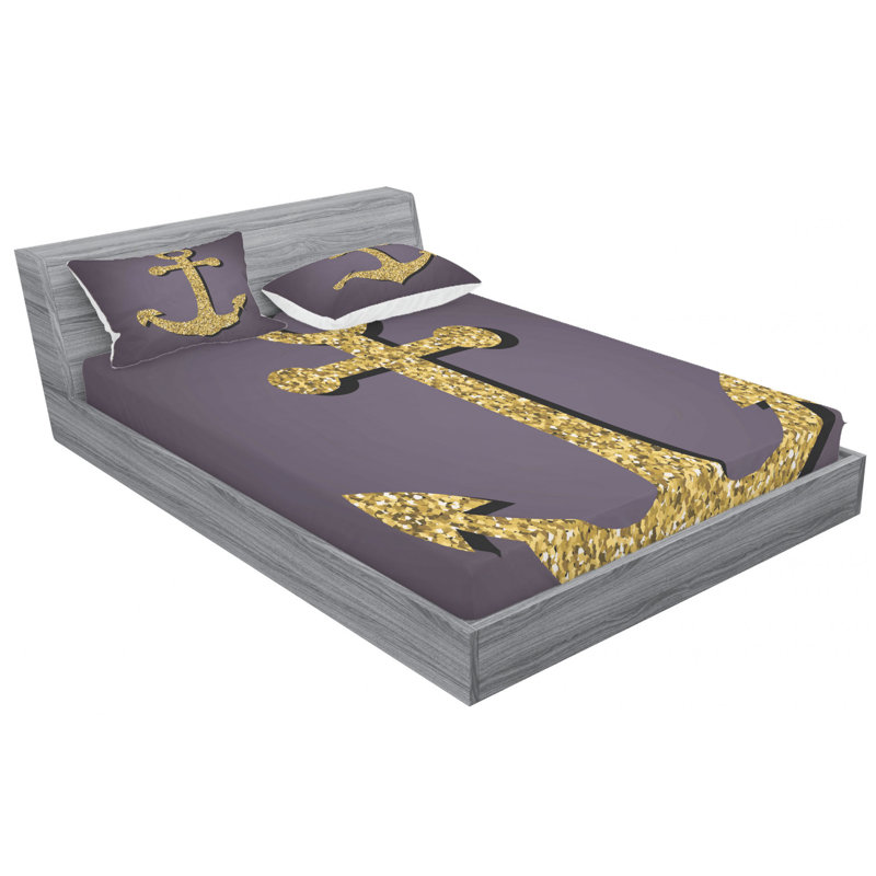 Microfiber Sheet Set, Full Sheet Set with Fitted Sheet