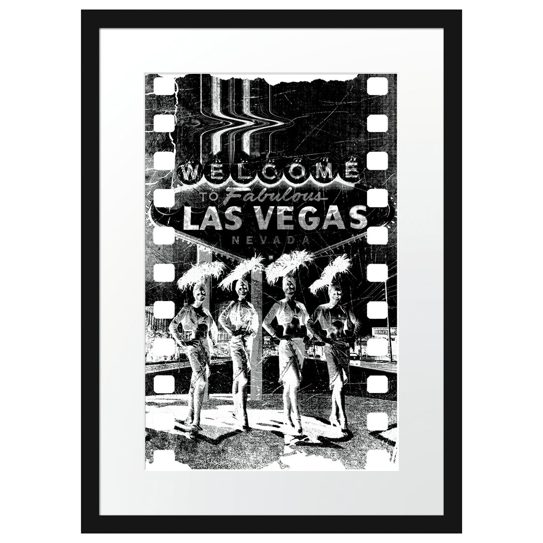 Gerahmtes Poster Fabulous Vegas