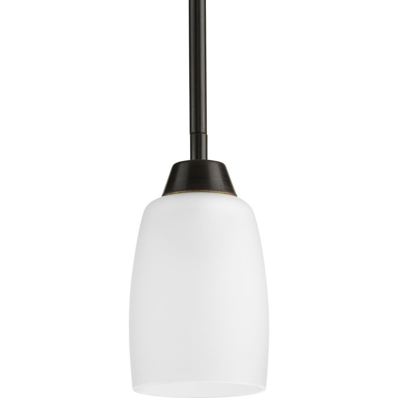 Charleston 1 - Light Single Pendant, Antique Bronze
