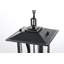 Luminaire suspendu d'extérieur noir 9 po Abby